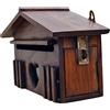 Generic Cassetta Postale Decorativa in Legno Rustico Stile Vintage