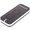 ATTAS Trasmettitore manuale a 2 canali (grigio) Victor per ricevitore Comunello 868,46 Mhz
