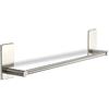 SOTECH Listello di gancio TALIDA acciaio inossidabile autoadesivo con 3M dischetto autoadesivo (Lunghezza: 435 mm/Ø dell'asta 12 mm) incluso 3 S-ganci per cucina e bagno gancio alla parete di SO-TECH®