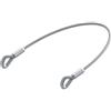 Dieffematic Cavo Anticaduta Acciaio Inox 515 mm - Sicurezza per Automatismi VDS 515 AC02-100