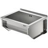 KUNe SOLIDUM 50 - Lavello in acciaio inox per montaggio a parete, dimensioni esterne 58 x 47 x 28 cm (larghezza x profondità x altezza) cm