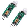 Oiyagai 2 Pezzi Mini Modulo Rilevatore Sensore di Movimento Umano PIR a Infrarossi HC-SR505 per Arduino