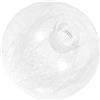 Uonlytech Paralume Elegante in Vetro Rotondo a Sfera Facile Installazione per G9 Design Filettato per Illuminazione e Decorazione Casa
