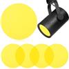 OUNONA 5 Pezzi Pellicola Autoadesiva Per Correzione Luce Calda Pellicola Diffusore Di Luce Per Lampade Led Fogli Colorati Trasparenti Per Decorazioni Casa E Illuminazione Ambientale