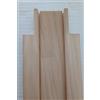 Generico Kit Telaio | Porta Scorrevole | 1 o 2 Ante | Finiture Grezze | Legno Pregiato (Porta scorrevole ad 1 anta castagno)