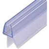 meiba 2x 70cm Meiba Guarnizione Ricambio - Guarnizione Sottoporta Doccia per Vetri di Spessore 5mm/ 6mm / 7mm/ 8mm Profilo Box Doccia Guarnizione Aletta Doccia - Trasparente