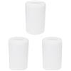Operitacx Paralume Cilindrico in Vetro Satinato 3 Pezzi Copertura Decorativa Per Lampada Sospensione E Abatjour Diffusore Luce Soffitto 5.91X11.81X3.94In Sostituzione Facile Per Lampadari Interni
