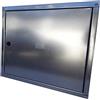 PUGLIELLI SRL Sportello contatore acqua acciaio zincato 6/10 (telaio 10/10) misure cornice inclusa (40 x 60 x 2)
