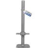 GeZu Impex Martinetto Base per Impalcature 1000 x 38 mm Elettroplaccato Vite di Livellamento Regolabile in Altezza