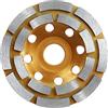 topolenashop DISCO DIAMANTATO PER MARMO PIETRA CEMENTO Ø11,5 cm 115 SMERIGLIATRICE FLEX LARGO