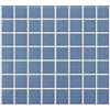 Generico Stock Ceramiche Piastrelle Rivestimento 20x20 Effetto Mosaico Blu, Bagno e Cucina, Fughe Preincise, 1 MQ 25 Pezzi