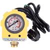 Ejoyous Pressostato Pompa Acqua, Regolatore Automatico di Pressione 0~10 Bar 220 V Interruttore di Controllo Pompa Acqua Regolatore di Pressione Acqua Regolabile, per Pompe Autoadescanti