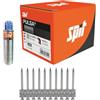 Isolamenti Chiodi per Sparachiodi Chiodatrice a Gas Pulsa 27P 40P 65 Alta Durezza Calcestruzzo Acciaio Guide Cartongesso (C6-40 (40mm), 500 pz scatola)