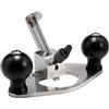 Cowryman 038 Router Plane, serratura a doppia vite, fresa HSS monopezzo da | Due posizioni di taglio, serratura a doppia vite, corpo in acciaio inox, taglierina HSS da 8 mm; recinzione compatibile