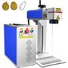 PEIXU Incisore Laser a Fibra 30W Macchina per Incisione Laser 150mmx150mm 800mm/s Laser Marking Machine Engraving Stato Solido per Metalli Alluminio Acciaio Oro Argento Gioielli EZCAD Software
