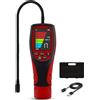 Therm La Mode ALD-200 PRO Rilevatore 2-in-1 di perdite di gas combustibile e refrigerante, Rilevatore di perdite HVAC con allarme acustico e visivo, Sonda flessibile da 43 cm (16 pollici), Display grande da 6,6 cm