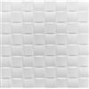 Eurodeco (40 pezzi) Pannelli in morbido polistirene, per soffitto e per pareti, 50x50 cm, decorazioni, soffitti - rivestimento, Polistirolo puro XPS spessore 3mm
