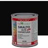 recolor - Smalto Sintetico - Vernice Universale, ideale per Legno, Metallo e Muri, colore Nero Lucido, RAL 9005, 125ml