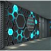 YYZOVBNN Carta da parati geometrica a tema tecnologico 3d per it company esports hall internet café ktv carta da parati murale wall art poster (stacca e stacca)