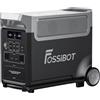 FOSSiBOT F3600 Pro Centrale Elettrica Portatile, Batteria LiFePO4 da 3840Wh, Espandibile Fino a 11,52kwh, Uscita CA 3600W Generatore solare, Power Station per Domestico, Campeggio, Viaggio