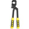 Yasta Pinza Punzonatrice Professionale per Cartongesso 320mm Attrezzo Manuale Acciaio HRC61 Punzoni Fori Fissa per Unire Profili Montanti e Strutture 04460