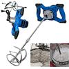 DayPlus Agitatore con forte 2600 Watt - Miscelatore per malta a colori - Robusto cambio in metallo a 6 marce - Con grande frusta Ø 120 mm e manico ergonomico - agitatore manuale