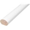Hobby Legno Corrimano in legno di Ayous massiccio laccato bianco mm. 55x40x1500 (prezzo per ml. 1,50)