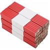 Glomora Set di Matite da Carpentiere 72 Pezzi Rosso Duro Nero Piombo Strumento di Marcatura Essenziale Per La Lavorazione del Legno in Legno di Alta Qualità