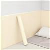 xinwanhong Pannello Isolante Termico Adesivo Decorativo Antimuffa per Interni 5mm XPE Schiuma Moderna Carta da Parati Autoadesiva Anti Umidità/Antimuffa/Impermeabile per Soggiorno Camera,Giallo,0.5mx3m