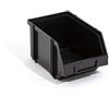 Patrol Group Set 5 box contenitori di stoccaggio sovrapponibili Modulbox 23 x 15 x 12,5 cm, mis.2 colore: nero