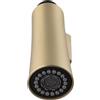Zeroupshop G1/2 Colonna Maschio Spazzolato Oro Rubinetto Del Lavello Della Cucina, Pull Down Spruzzatore, Acciaio Inox Cucina Lavello Rubinetti