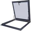 DSEWTEZXI Lega di alluminio Antipioggia case lucernario, Tetto ventilazione Scarico, Cantine finestra tetto con vetri, Commerciale finestra accesso al tetto, soffitte Illuminazione bocchette di scarico.