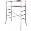 GrecoShop Trabattello -Impalcatura tubolare - Mini ponteggio in ferro zincato a freddo ideale per fai da te e lavori indoor