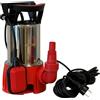 GLOBEX Pompa ad Immersione Acque Sporche, GX 750 PS, Inox 750W, Movimentazione di Acque Sporche, Svuotamento Serbatoi, Garage, Cantine, Interruttore Automatico Galleggiante