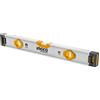 Ingco Hsl38040m Livella Magnetica A Bolla 40 Cm Professionale In Alluminio Doppio Lato Zigrinato 3 Bolle Integrate