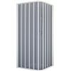 Decor Space Decorspace Box doccia angolare Flex con fascia larga apertura laterale a soffietto riducibile Made in Italy Garantito 10 Anni (70 X 90 cm)