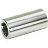 Ama Bussola Scanalata Ø 38 mm con Profilo Interno 21x25x5 mm e Lunghezza 60 mm - Compatibile con Prese di Forza per Agricoltura, Normativa UNI 221-21