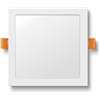 Alverlamp DL18PL60C - Faretto Led a incasso SMD, forma quadrata, 20 W, 6000 K, bianco