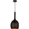 USMCPQVXN Lampadario Vintage Di Lusso Creativo Nero, Lampadario Turco Marocchino con Incisione, Lampada a Sospensiindustriale, Lampada a Sospensiaraba Porosa Cava, Illuminazia Sospensiper Isola Cucina