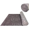 LZQ Rotolo di pellicola di copertura per pittura, 50 m, 180 g/m², con rivestimento in PE antiscivolo, protezione contro la perdita di liquidi, rivestimento per pavimenti