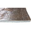Imar srl FIBRA CERAMICA IGNIFUGA 1250° CON ALLUMINIO H 61 X L 200 CM SPESSORE 12,7 mm DENSITA' 93 KG/MC