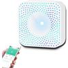Oceanlend Tester di qualità dell'aria, per Tuya per Zigbee 6 in 1, temperatura e umidità PM2.5, con controllo vocale, compatibile con Alexa e Google (per Zigbee)