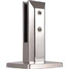 Generic Morsetti regolabili in acciaio inox per vetro spesso 10 16 mm, supporto resistente per balconi, balconi, piscine e scale, 1 pezzo, 200 mm