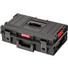 Qbrick System Cassetta Attrezzi Vuota Cassetta Porta Utensili Valigetta Lavoro 585 x 385 x 171 mm Nero ONE 200 2.0 Vario