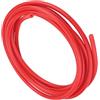 lvifloae Tubo flessibile universale in silicone rosso per vuoto, 5 metri, diametro interno 4 mm, diametro esterno 9 mm, rivestimento antivegetativo in gomma siliconica ad alta densità, (Rossa)
