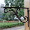 DSWZLQDXB 1 pezzi Supporto mensola Ferro Staffa Stile retrò,Reggi Mensola da Muro,Reggimensola Metallico mensola a parete per Ripiano,Libreria,Cucina,Angolo retto (27cm×19.8cm)