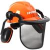 Generico Parts Lawn Mower Accessories Garden Trimmer Protective Mask Industrial Forestry Safety Helmet ear protector Trimmer(3in1 face mask(1pc))