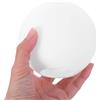 Luxshiny Paralume a Globo Bianco 4 Pollici in Vetro Smerigliato Paralume Rotondo Per Lampada a Sospensione Interni Copertura Lampada Sfera Per Soggiorno E Camera Da Letto