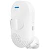 aixi-SHS Tuya Wi-Fi 2-in-1 Smart PIR Sensore di movimento Sirena intelligente Allarme PIR Trigger Avvisi USB Alimentatore Batteria di backup Smart Life APP Controllo