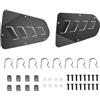 Himwqfuh Paramotore Per BMW R 1200 GS LC Per ADV 1200GS Per R1200GS Per Adventure 2013-2018 Protezioni Testata Cilindro Protezione Motore(Black)